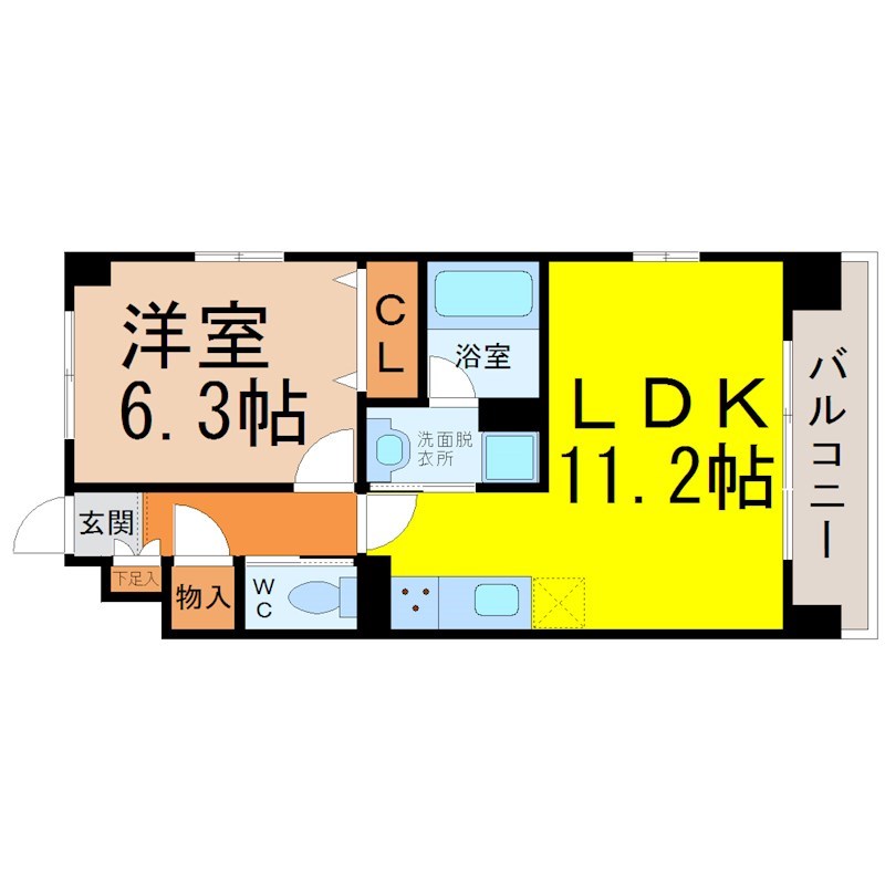 レージュ桜山 間取り