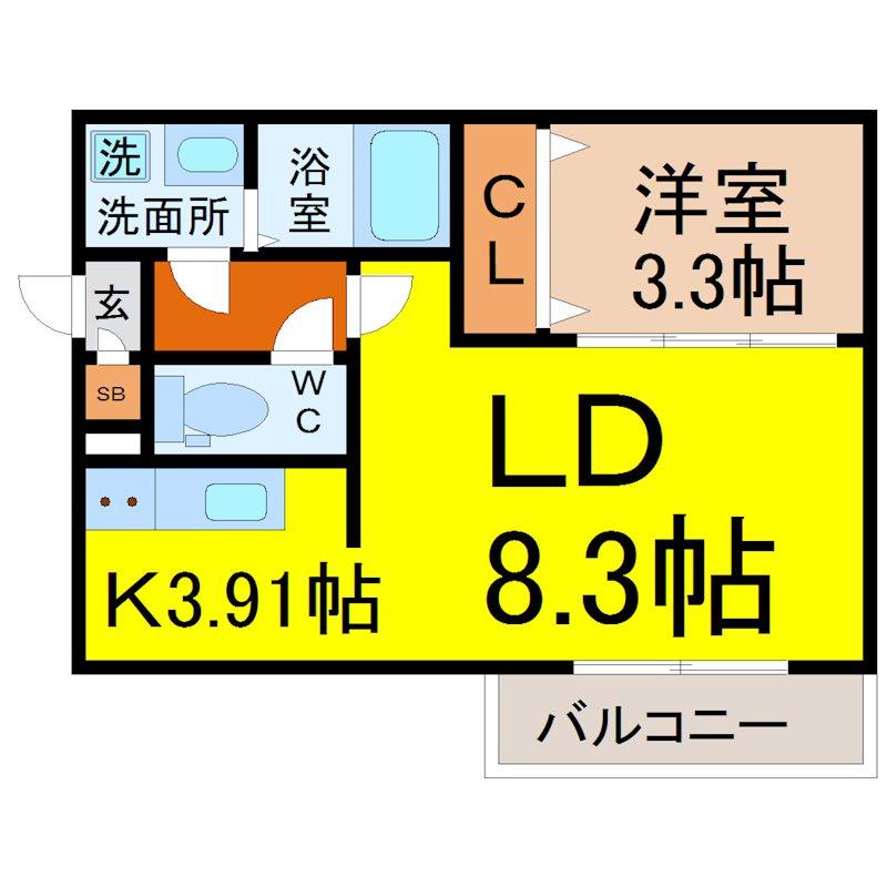 Taste中村公園 間取り