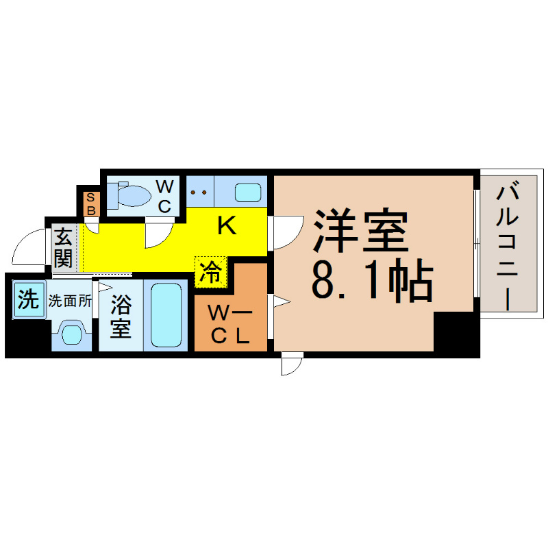 シャルマン新栄 間取り