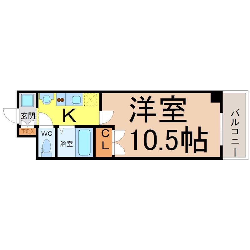 プログレッソ岩塚 間取り