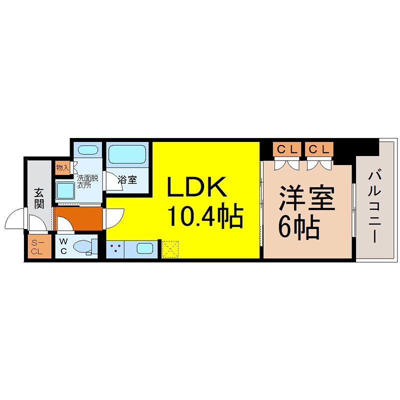 ラフィシア上前津 間取り