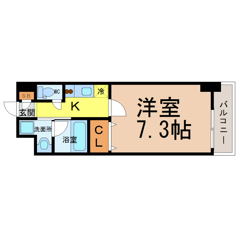 アプリーレ代官町 間取り