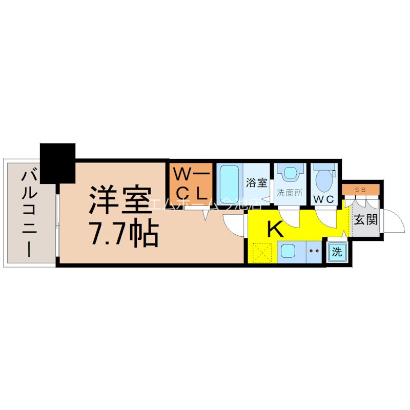 プレサンスジェネ葵 間取り