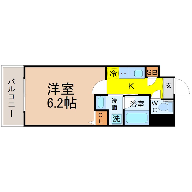 CAVANA新栄 間取り