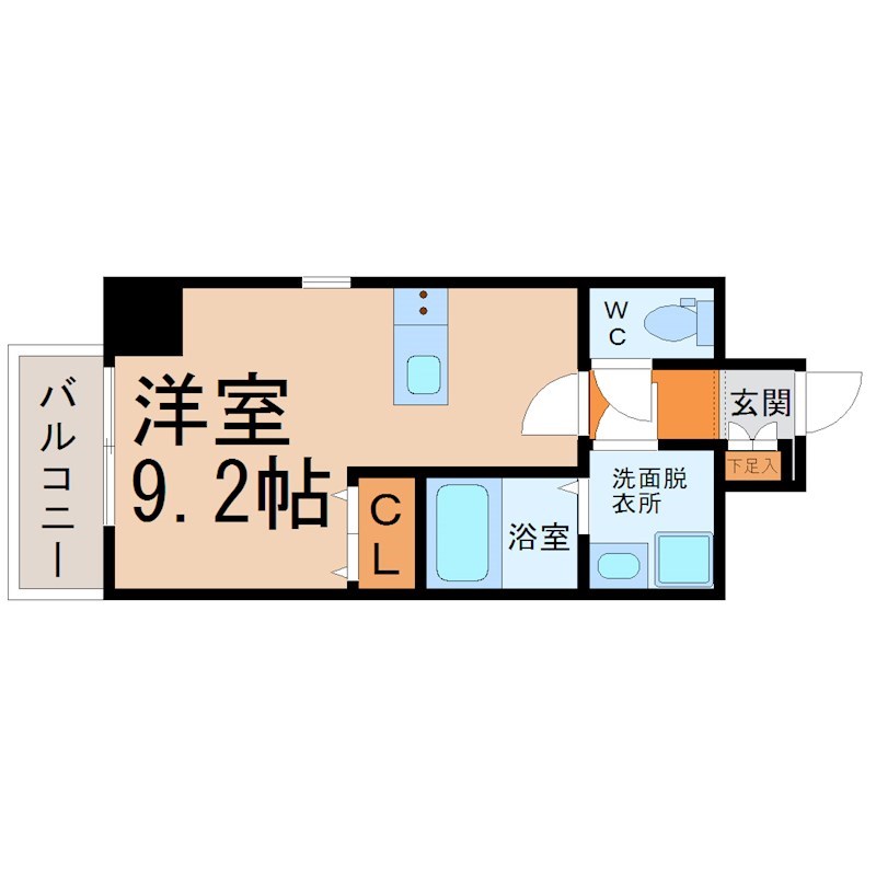 アレーヌコート金山 間取り