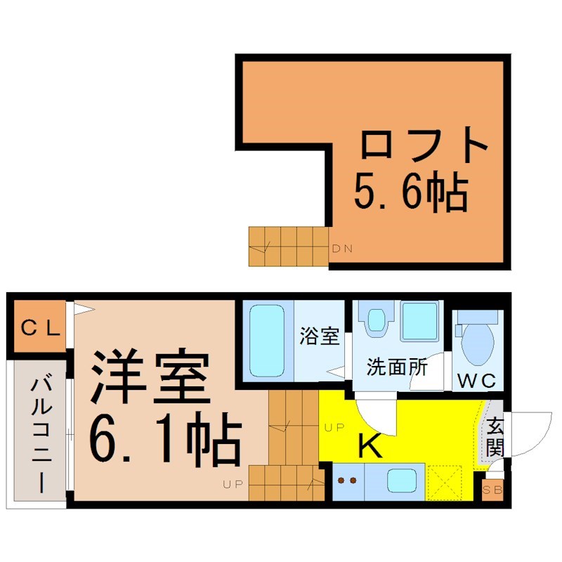 ハーモニーテラス上名古屋 間取り