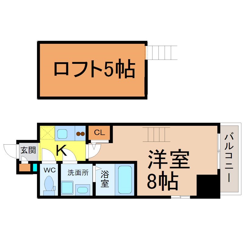 エステムコート名古屋栄デュアルレジェンド 間取り