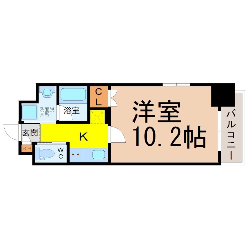 プランベイム大須駅前 間取り