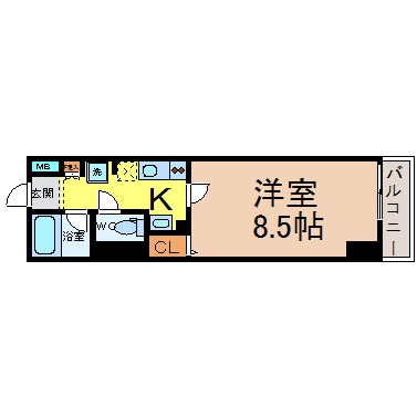 ベレーサ名駅ウエスト 間取り
