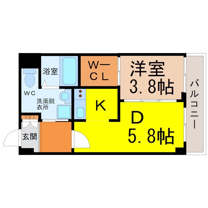 ＫＤＸ千早レジデンス 間取り