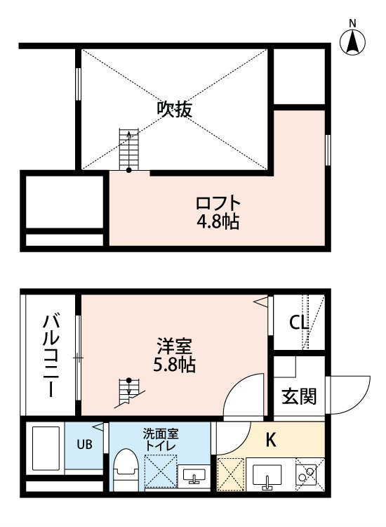 ＬＩＡＮＧＥ栄生（リアンジェサコウ） 間取り