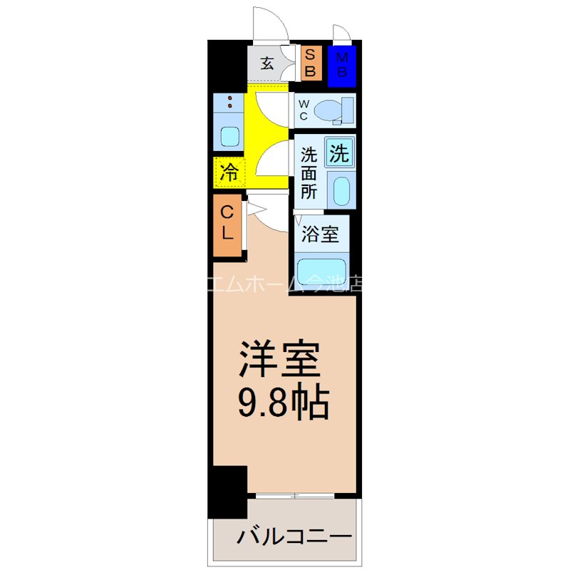S-RESIDENCE勝川駅前 間取り