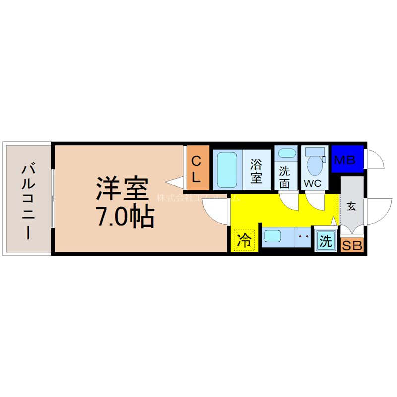 S-RESIDENCE上飯田駅前 間取り