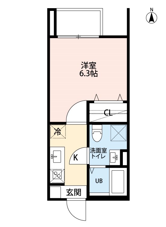 アズベル外新町 間取り