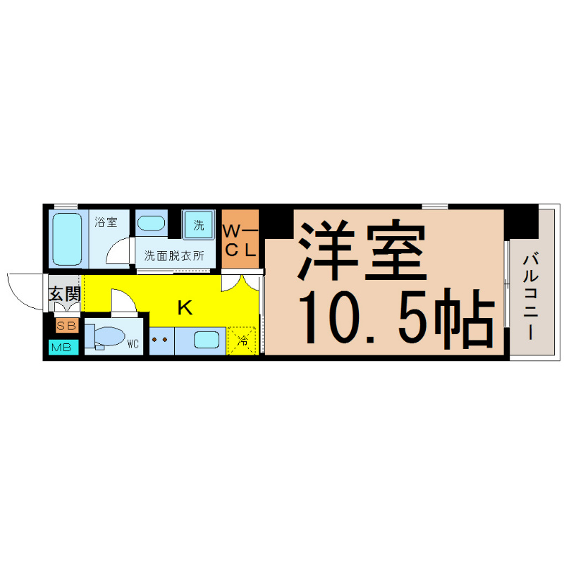 ＨＩＢＩＮＯ　ＲＩＳＥ 間取り