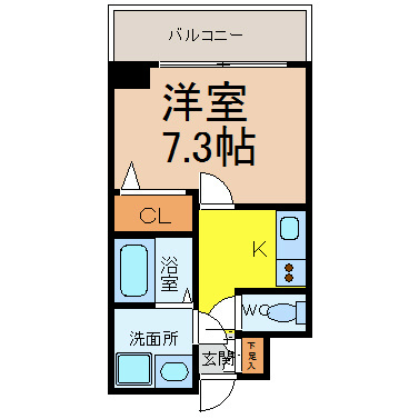 ＦＬＡＴ12（フラット12） 間取り