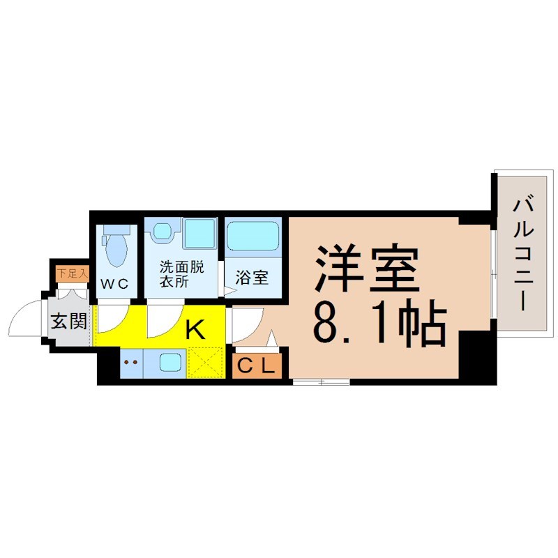 エスリード名古屋東別院 間取り