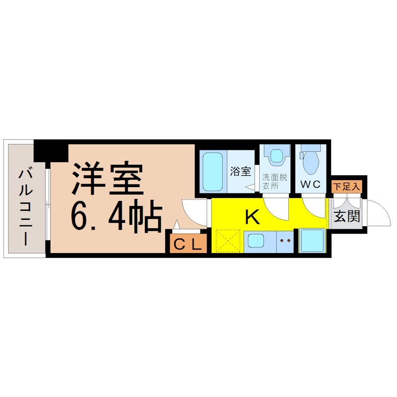 アステリ鶴舞ディオ 間取り