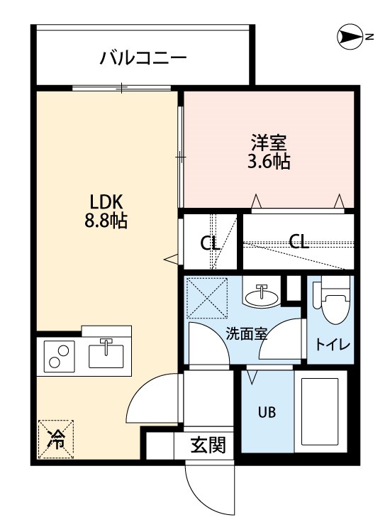 ｍｉａ　ｃａｓａ十一番町 間取り