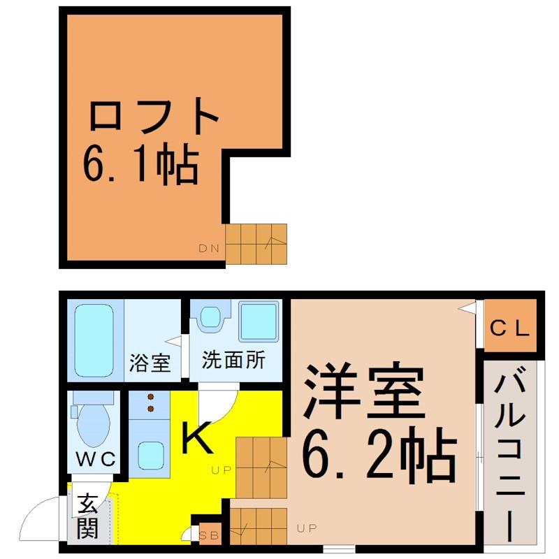 ハーモニーテラス名駅南 間取り