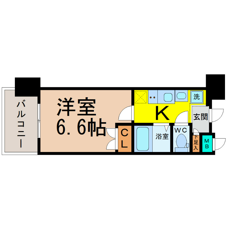 パルティール御器所 間取り