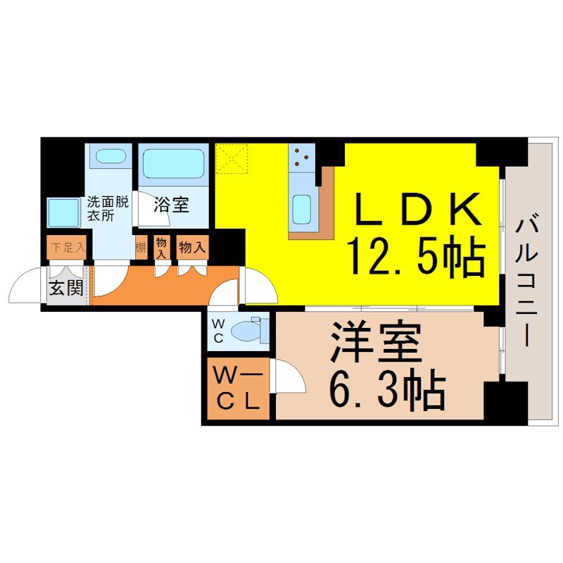 アデグランツ上前津 間取り