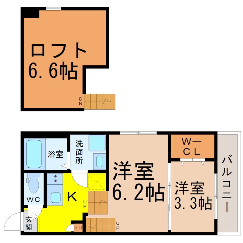 成叶 間取り
