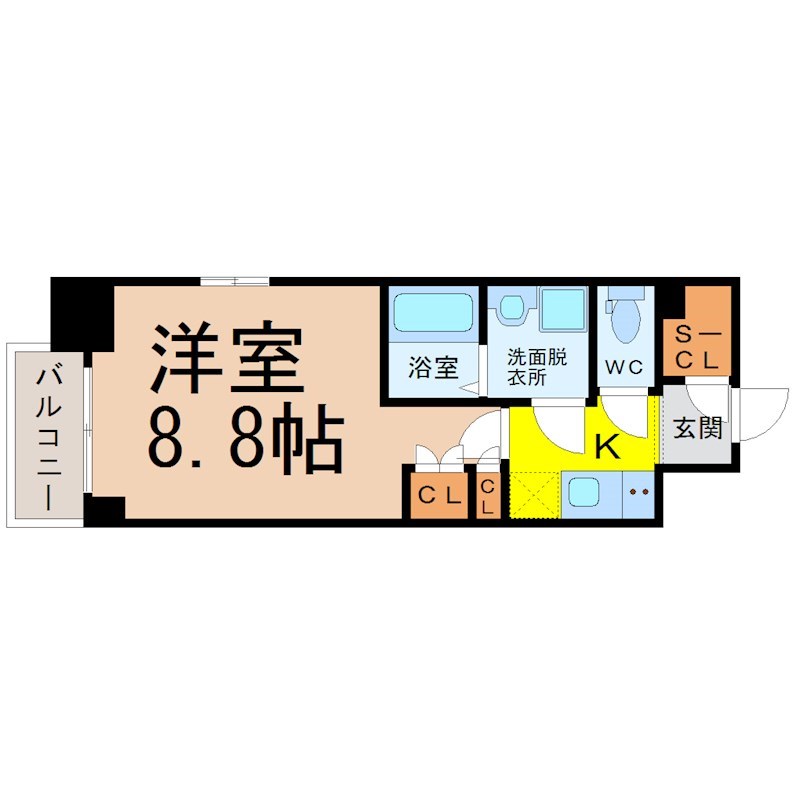 アデグランツ上前津 間取り