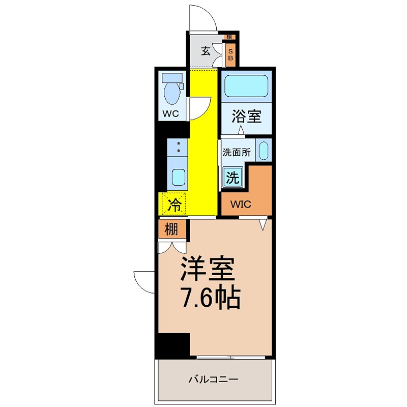 ホワイトメゾン新栄 間取り