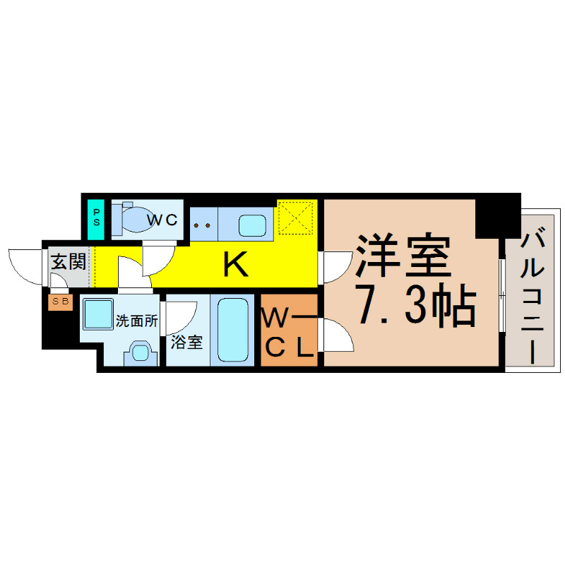 ＭＯＮＹＯＩＥ（モンヨイーエ） 間取り