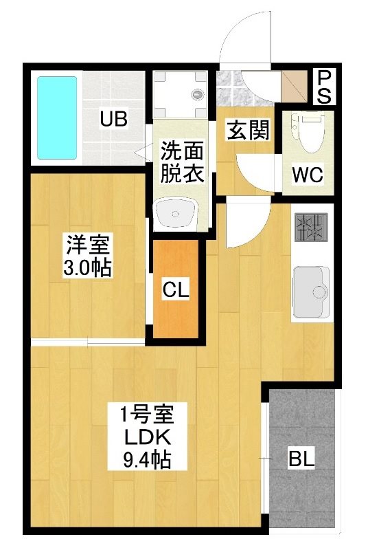 REGALEST BRICKS 間取り