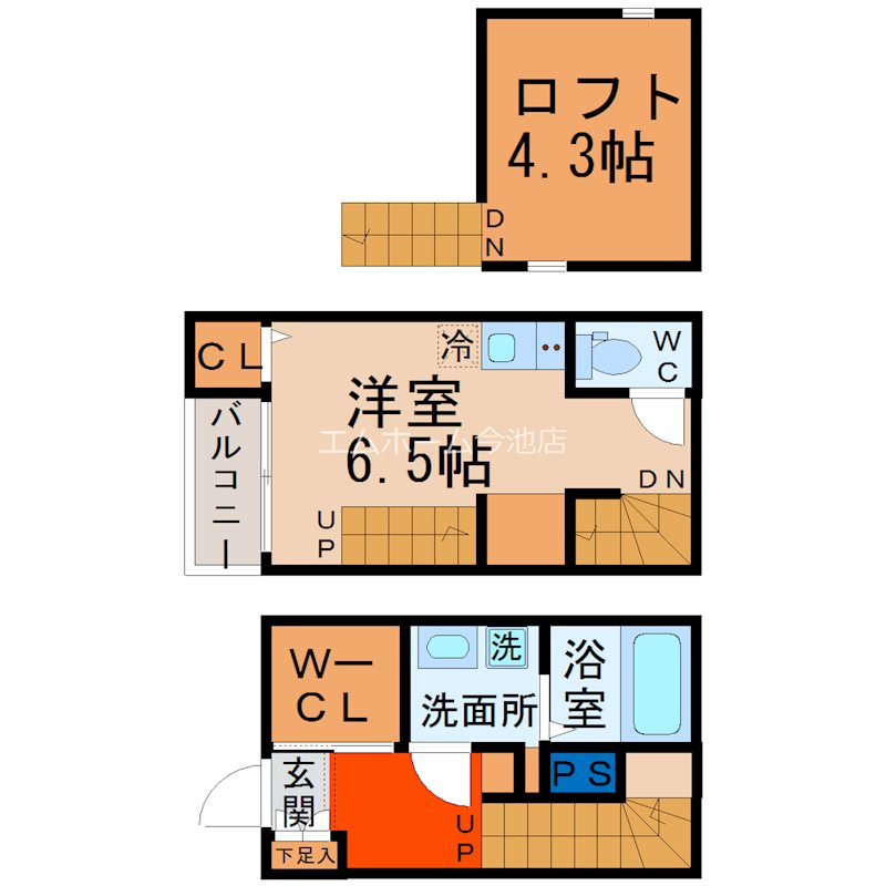 Maison Casablanca 間取り