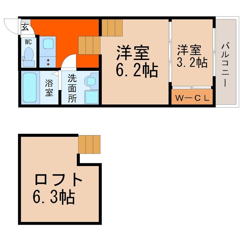 成叶 間取り