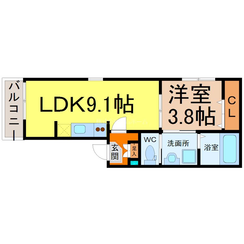 コンパートハウス大曽根 間取り