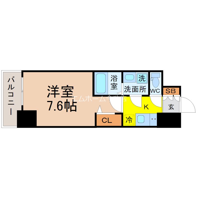 エスリード葵桜通り  間取り