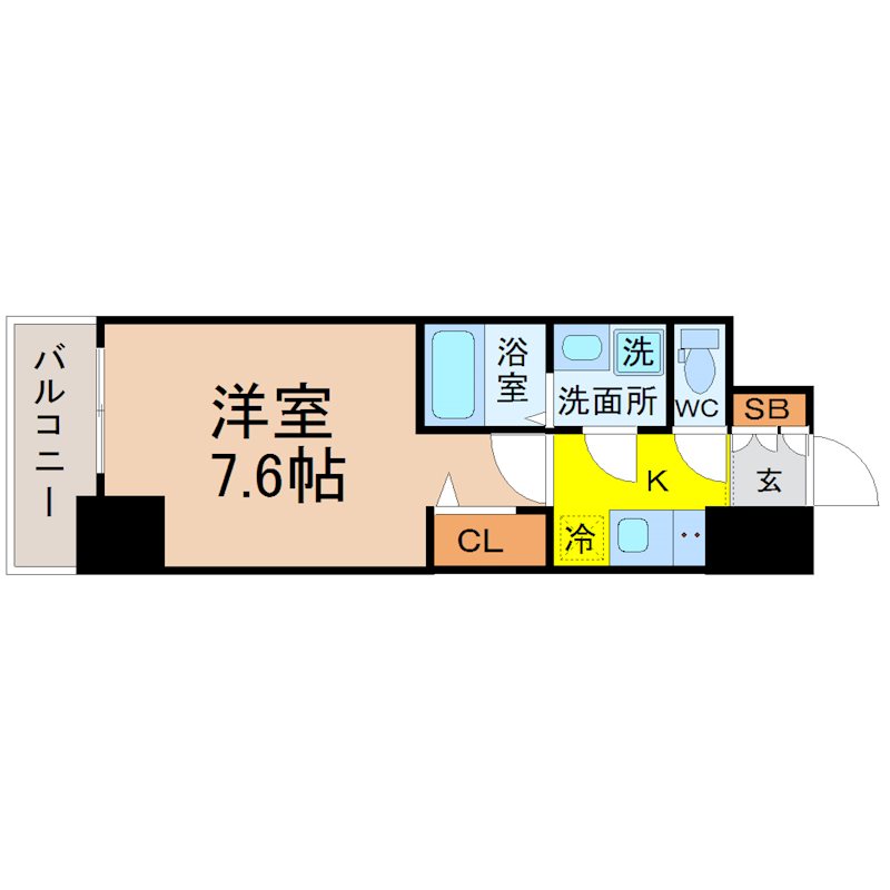 エスリード葵桜通り  間取り