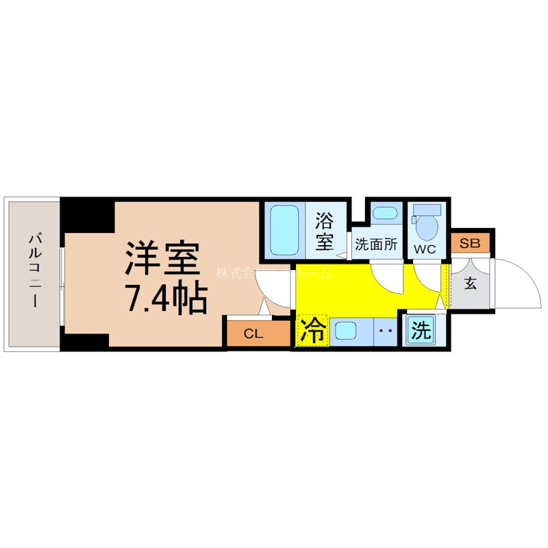 エスリード新栄グランラグジェ 間取り