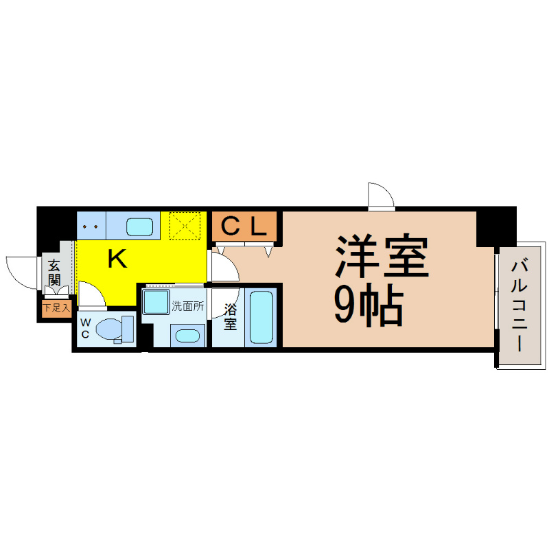 リシュドール鶴舞公園 間取り