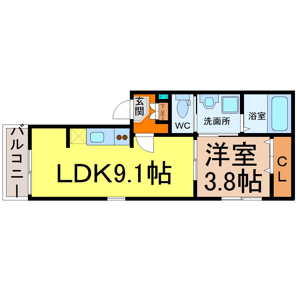 コンパートハウス大曽根 間取り