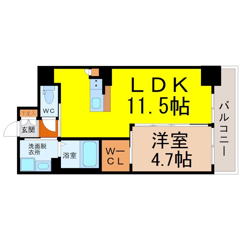 フェアモント千代田 間取り
