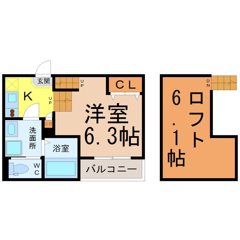 ＰｒｉｍｅＭａｉｓｏｎＳ（プライムメゾンエス） 間取り