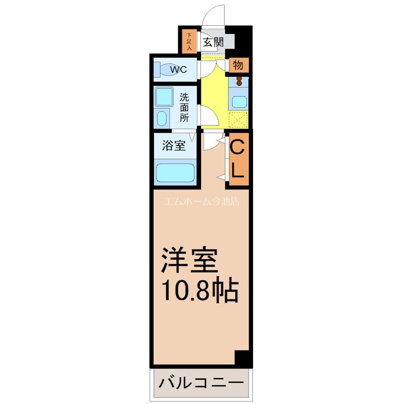 パークビラ瑞穂 間取り