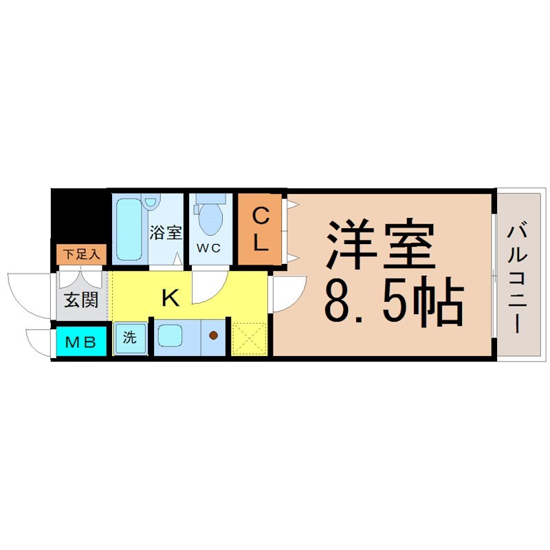 ウェステリア西大須 間取り