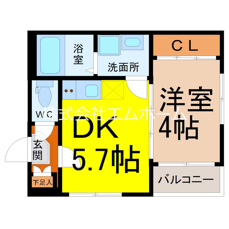 カノーパス日比野 間取り