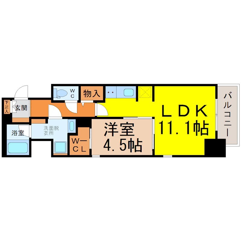 パークアクシス名古屋山王 間取り