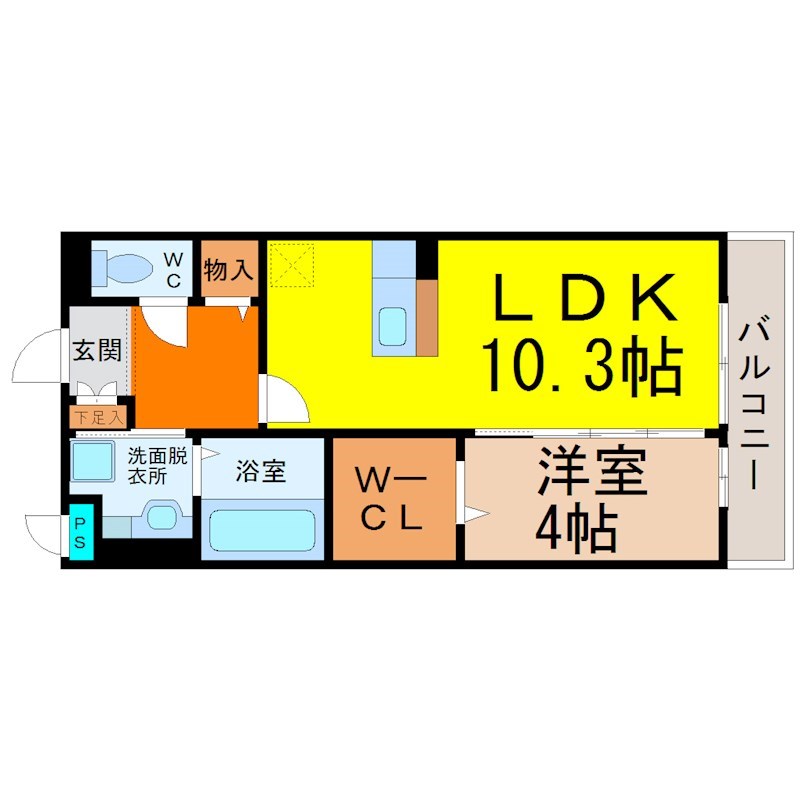 Ｌａ　ｍａｉｓｏｎ　ｄｅ　ＢＶ（ラメゾンドビーブイ） 間取り