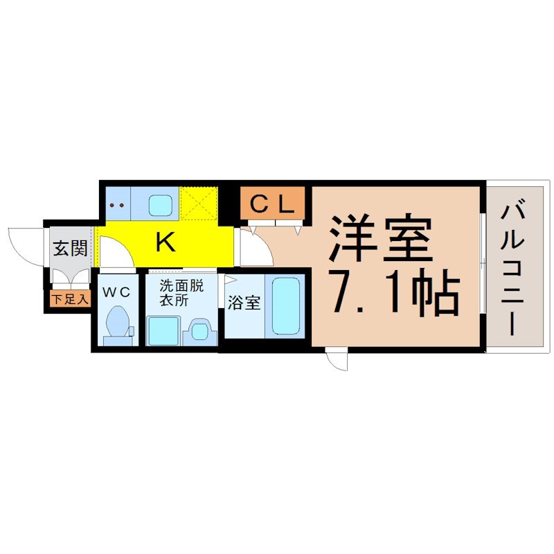 カンピオーネ御器所通 間取り