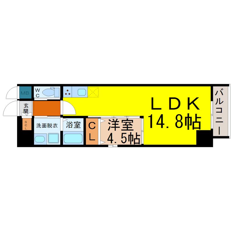 Alba Grande名護屋（アルバグランデ名護屋） 間取り