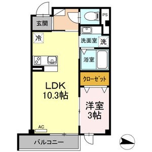 プロムナード西高蔵 間取り