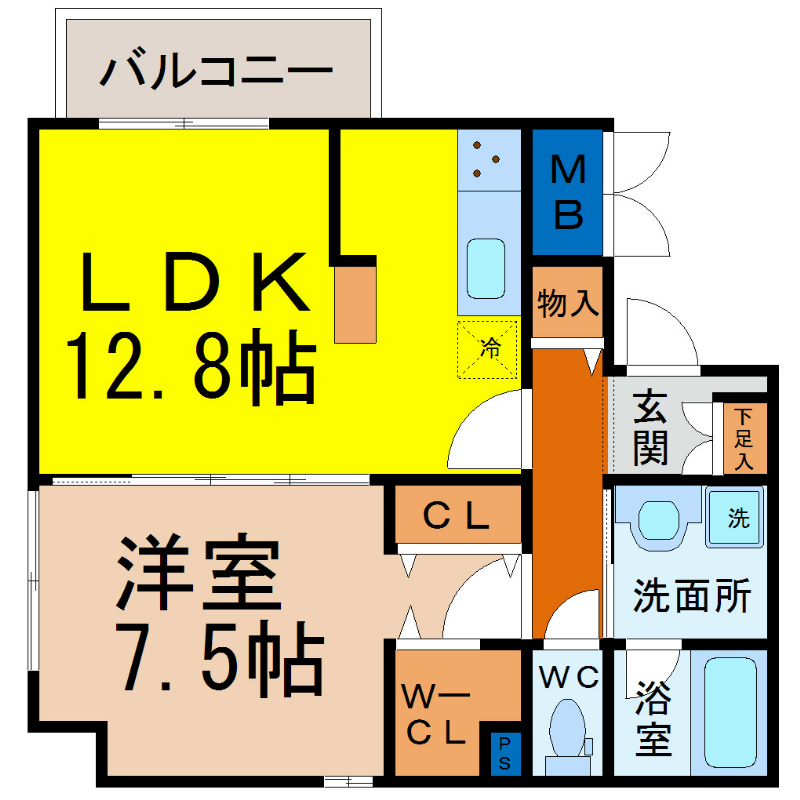 Ｓｔａｇｅ本山（ステージ本山） 間取り